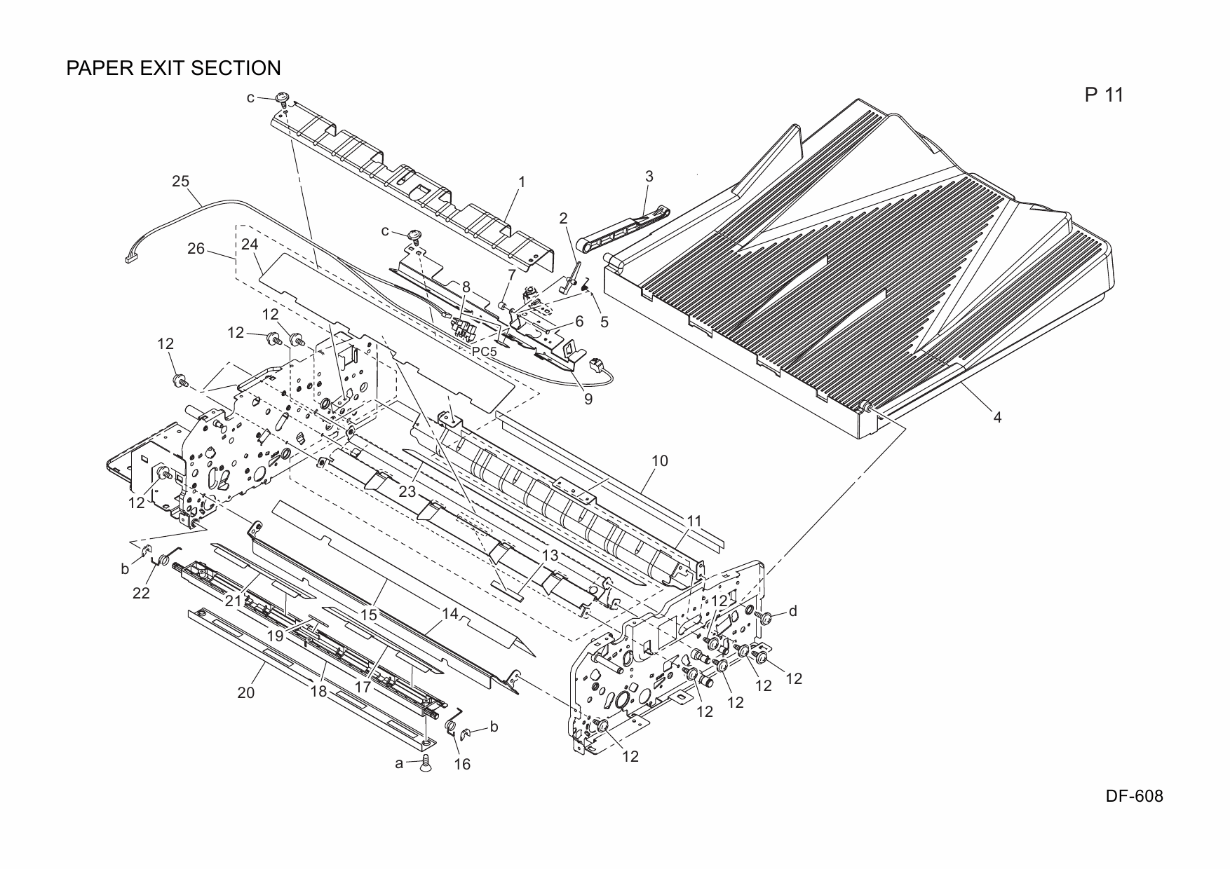 Konica-Minolta Options DF-608 9J07 Parts Manual-3